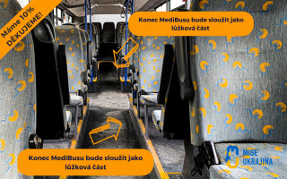 Přestavba autobusu na mobilní nemocnici - MediBus