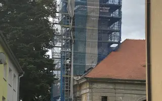 POMOZTE NÁM DOKONČIT OPRAVU VĚŽE KŘIŠŤÁLOVÉHO CHRÁMU