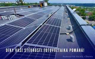 Fotovoltaika pro dětskou nemocnici na Ukrajině
