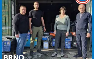 Winter is coming! 100 generátorů pro Ukrajinu
