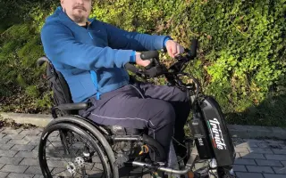 Pomozte mi udržet venku krok se synem