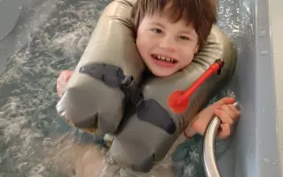 Rehabilitační tříkolka pro Kačenku