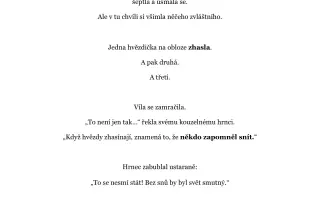 Pomozte oživit příběh víly Karamelky