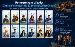 Podpořte Digitální odolnost a pomozte chránit lidi před kyberšmejdy