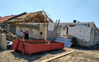 Pomoc pro Pavla Sečkaře, kterému tornádo zničilo domov