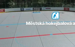 Zimní stadion v Dobříši - umělý povrch, inline hokej, hokejbal, florbal.