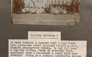 Pomoc fotbalovému klubu se 106 letou historií