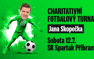 Charitativní fotbalový turnaj Jana Skopečka v Příbrami