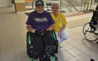 Elektrický pohon k vozíku pro Evu s DMO