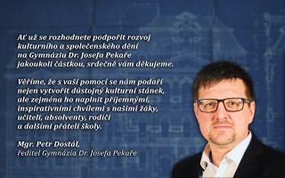 Probuďme aulu Pekařova gymnázia: prostor pro živou kulturu s úctou k historii