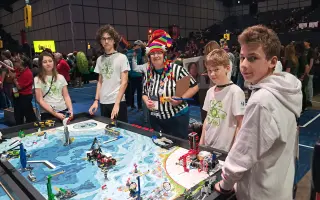 S robotem až za oceán - každá kostička se počítá!