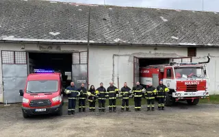 Veřejná sbírka na reprezentativní prapor dobrovolných hasičů Jenštejn