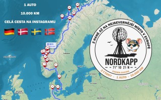 Buďte součástí cesty z Hané až na samotný sever Evropy = Nordkapp 2025