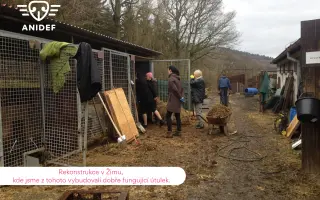 Konec Bouchalky a nový začátek: stavíme útulek!