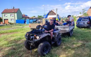 Dodávka pro rychlou pomoc při krizových situacích