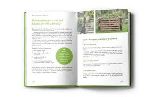 „Kniha, která promění vaši zahradu v místo plné přírody, života a zdravé půdy.“