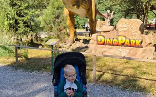 Zdravotní kočárek s podložkou pro Kubíka na každodenní cestování