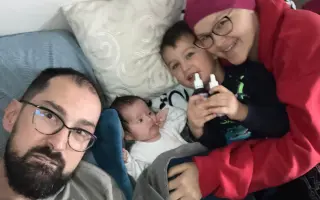 Tatínek se zrakovou vadou zůstal sám se dvěma dětmi – pomozme Lukášovi, Toníkovi a Žofince