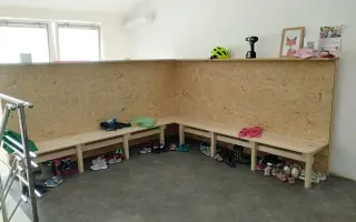 Vybavení nového zázemí Lesního klubu Lileška ve Zlíně