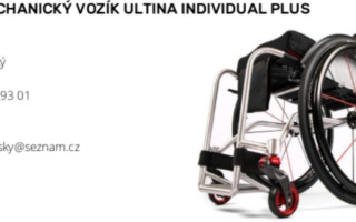 Nový invalidní vozík pro našeho tatínka a dědečka Lukyho