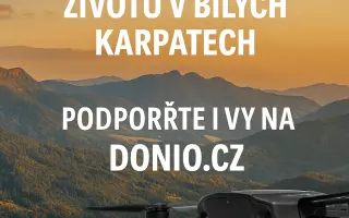 Dron s termokamerou pro záchranu životů v Bílých Karpatech