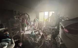 Pomoc po požáru pro Toničku a její maminku