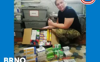 Kolik stojí lidský život? Zdravotnický materiál pro Ukrajinu