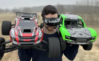 Rozjeďte se mnou závody aut na dálkové ovládání s FPV brýlemi