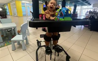 Pomoc pro Sašenku s dětskou mozkovou obrnou