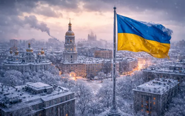 Humanitární sbírka pro mrznoucí Ukrajinu