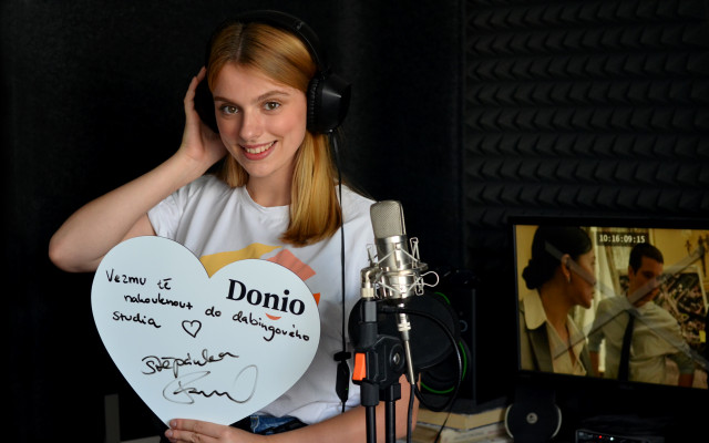 Za pomoc ohroženým dětem dabérský den se Štěpánkou Fingerhutovou