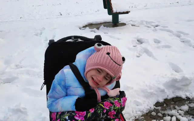 Rehabilitační tříkolka pro Kačenku