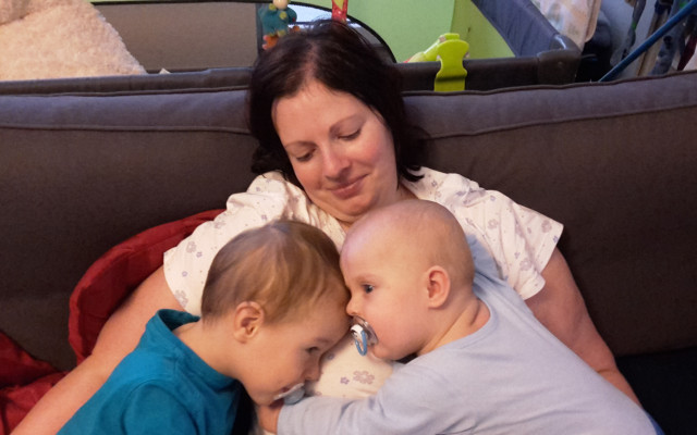 Pomoc rodině s nevyléčitelně nemocnou maminkou a jejich nemocným synem