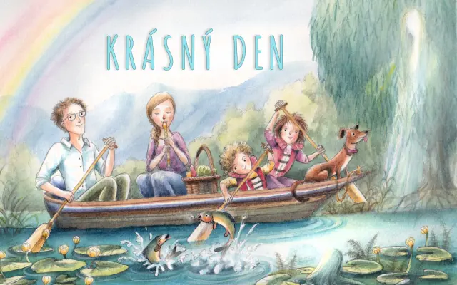 Vydání dětské knížky "Krásný den"