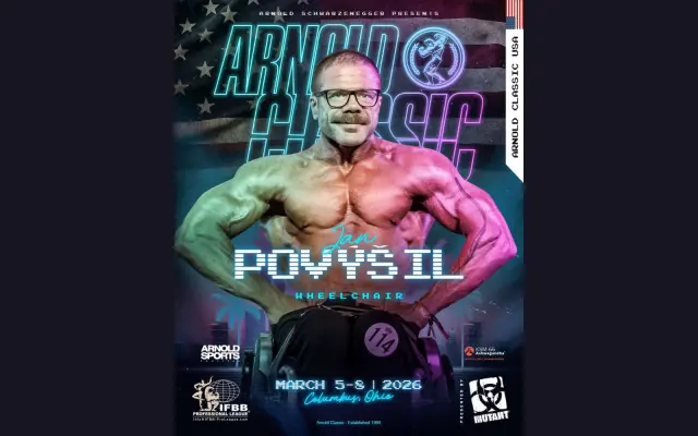 Pomozte mi, prosím, s cestou na pódium Arnold Classic