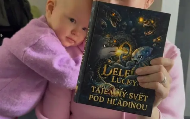 Podpořili jste vydání knížky o delfínovi Luckym