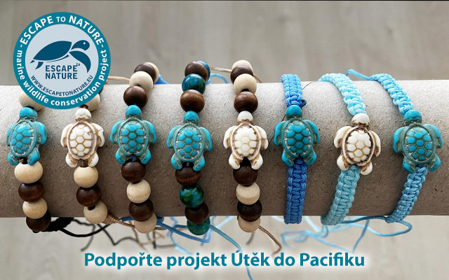 Náramek na ruku s mořskou želvičkou