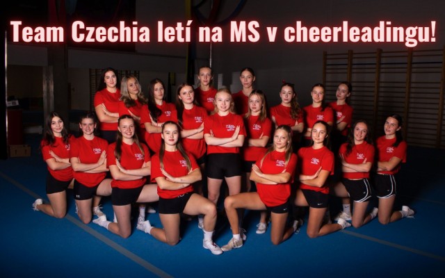 Podpoř Team Czechia na Mistrovství Světa v Cheerleadingu 2025!