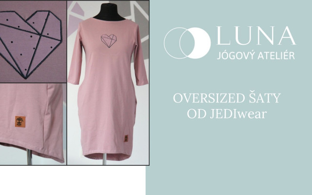 Oversized šaty od JEDIwear