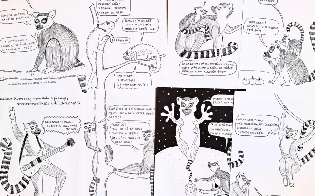 Pomozte lemuřímu ekokomiksu do tisku – zbývá posledních pár kroků