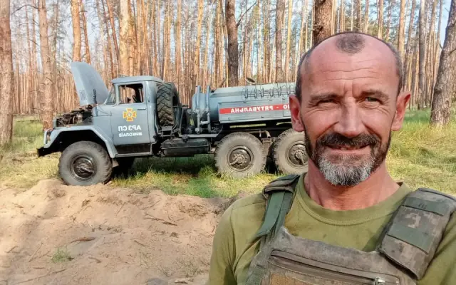 Podpora pro vojenské hasiče z Izjumu