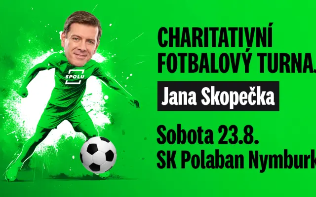 Charitativní fotbalový turnaj Jana Skopečka v Nymburku