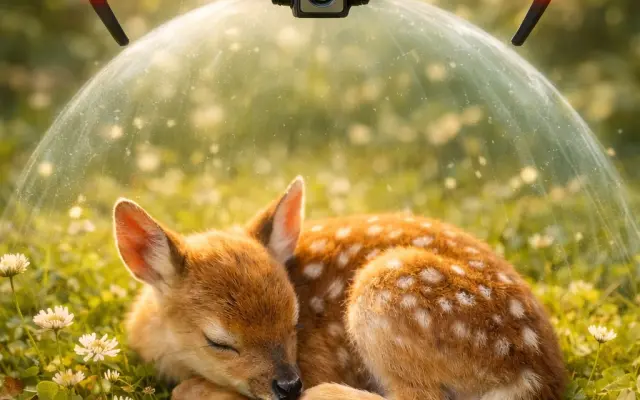 Zachraňme srnčata a zraněná zvířata na Strakonicku – potřebujeme dron