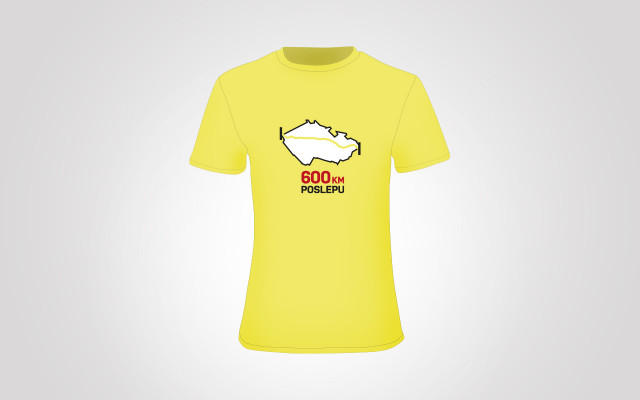 Tričko „600 km poslepu“