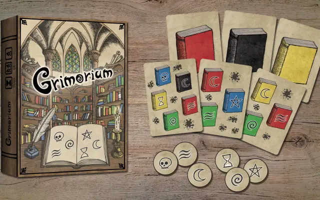 Grimorium – autorská postřehová hra s možností týmového soupeření