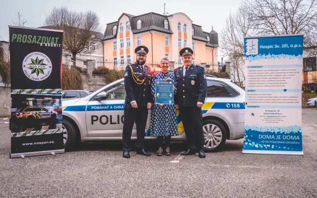 Ples NOS Policie ČR s beneficí pro Hospic Sv. Jiří