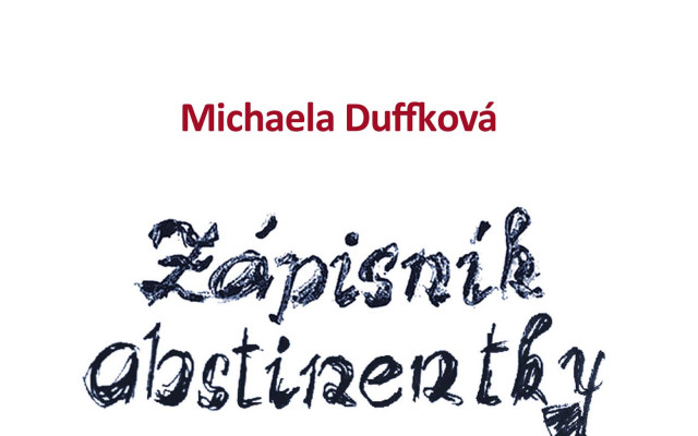 Kniha Zápisník abstinentky s podpisem