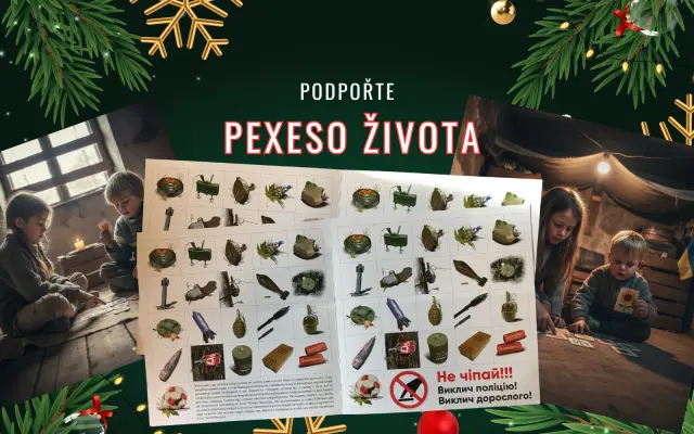 Pexeso života: Ochrání děti před minami nejen na Vánoce