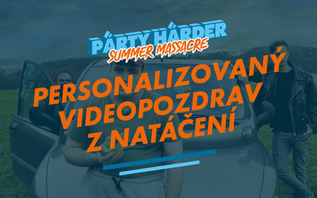 Personalizovaný videopozdrav z natáčení
