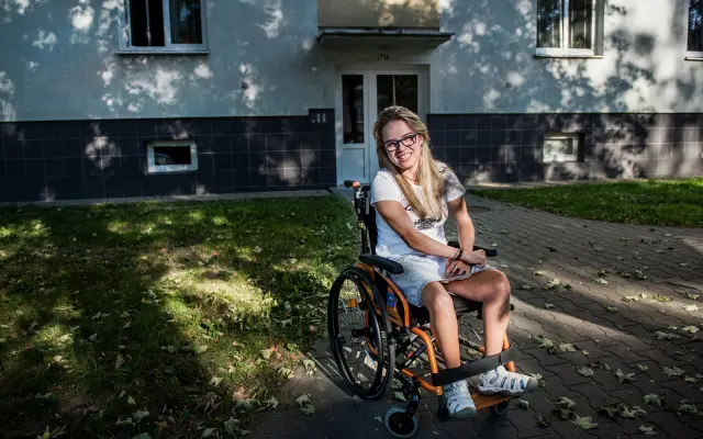 Pomozte Nikče k aktivnímu životu na mechanickém vozíku